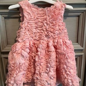 Pretty in Pink Holiday flower dress